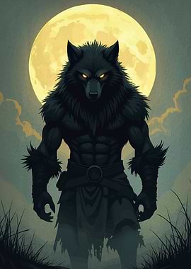 Werewolf moonlight