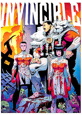 Invincible Comic Book Cover Art