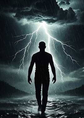 Silhouette Stormy Weather