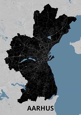 Aarhus City Map
