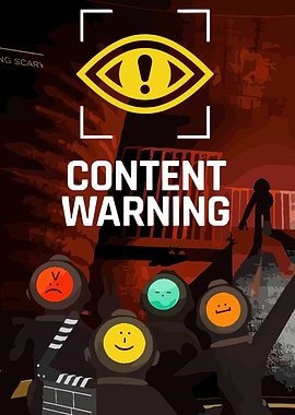 Content Warning Game Illustration