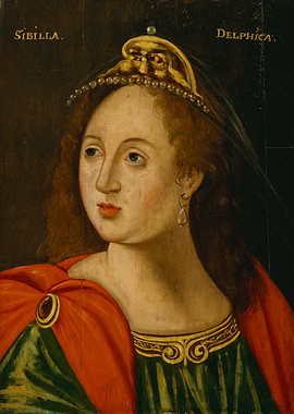 Sibilla Delphica Portrait