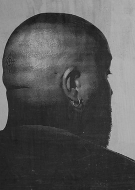 OG Keemo Halftone Poster