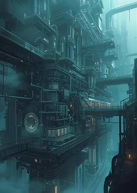 Cyberpunk Industrial Complex