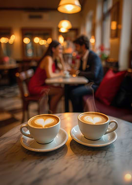 Romantic Coffee Date