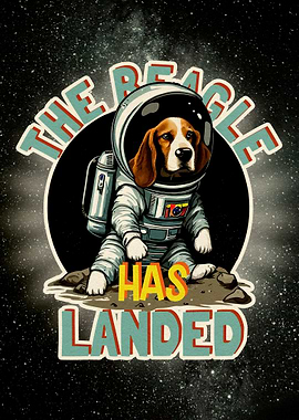 Beagle Astronaut Has Landed