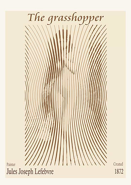 The Grasshopper by Jules Joseph Lefebvre