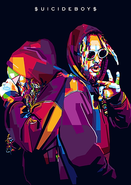 Suicideboys Pop Art Portrait