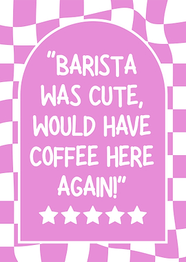 Cute Barista Coffee Shop Review