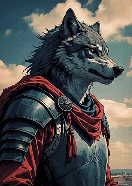 Wolf Warrior in Armor