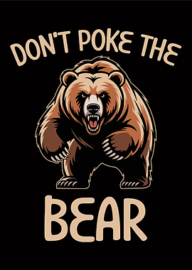 Don't Poke the Bear Illustration