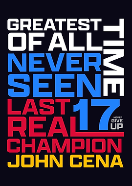 John Cena Greatest of All Time