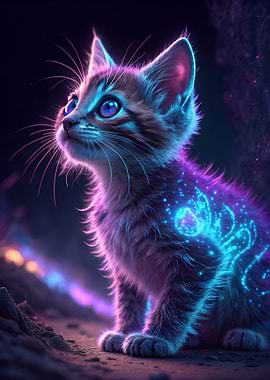 Neon Kitten