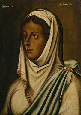Sibilla Aegyptia Portrait