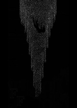 Abstract Waterfall of Light