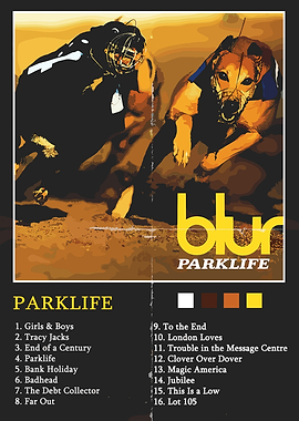 Blur - Parklife Album Cover