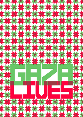 Gaza Lives Pattern