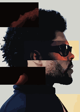 The Weeknd Portrait Art