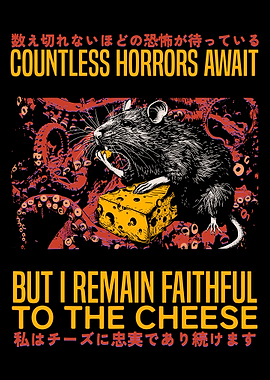Faithful to the Cheese Japanese Horror Rat