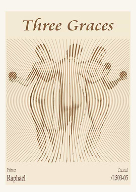 Three Graces by Raphael