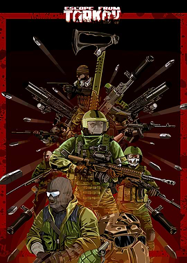 Escape From Tarkov Game Illustration