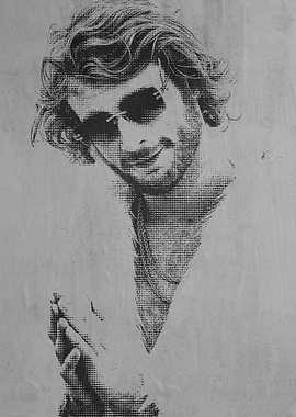 Yung Gravy Halftone Poster