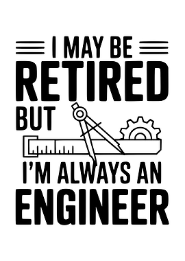 Retired Engineer Text Art
