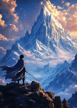 Mountain Peak Wanderer