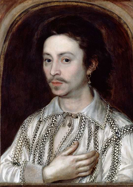 Portrait of a Man with Earring