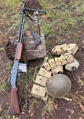 Browning automatic rifle load out