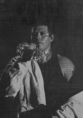 Yung Lean Halftone Poster