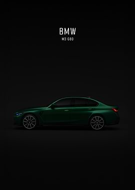 BMW M3 G80 Dark Green