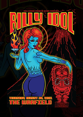 Billy Idol The Warfield 2001 – Punk Rock Icon