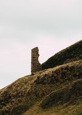 Ruin on Hillside