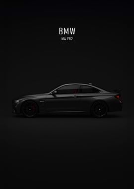 BMW M4 F82 Dark Aesthetic