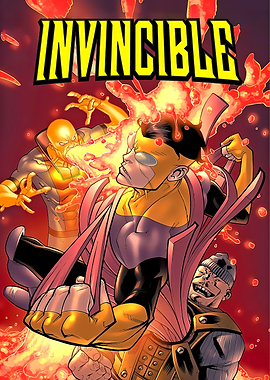 Invincible Comic Book Cover Art