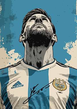Lionel Messi Illustration