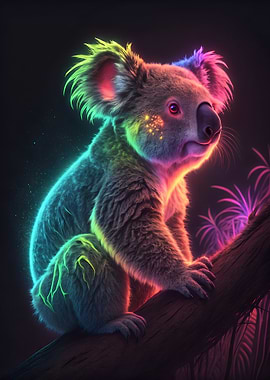 Neon Koala