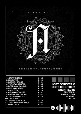 Architects - Lost Forever Album Art