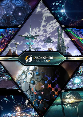 Dyson Sphere Program Game Collage