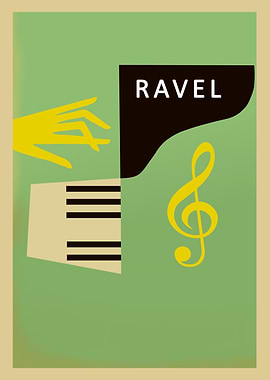Ravel Music Poster