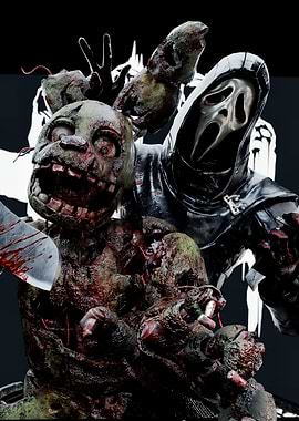 Horror Mashup: Springtrap and Ghostface