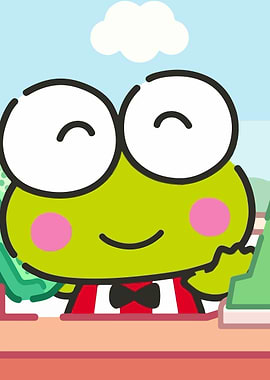 Keroppi the Frog Cartoon Character
