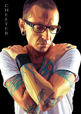 Chester Bennington Portrait