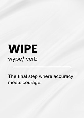 Wipe Funny Definition