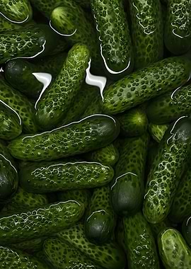 Fresh Pickles in Water