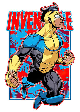 Invincible Comic Book Character Art