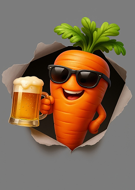 Cool Carrot with Beer