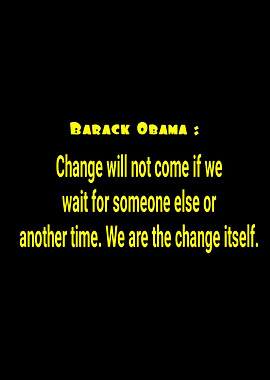 Barack Obama Inspirational Quote