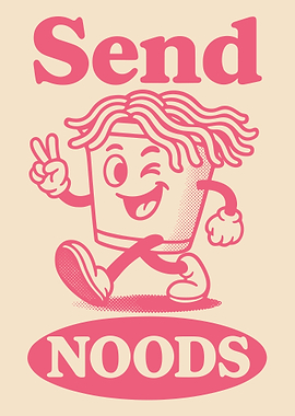 Send Noods Cartoon
